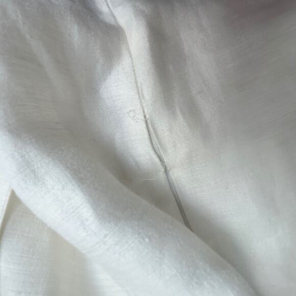 NWT Rasario Linen Off Shoulder Mini Dress, Black/White/Crystal, FR36/US4 - Picture 14 of 14